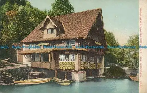 R037620 Wirtshaus zur Treib am Vierwaldstattersee. B. Hopkins