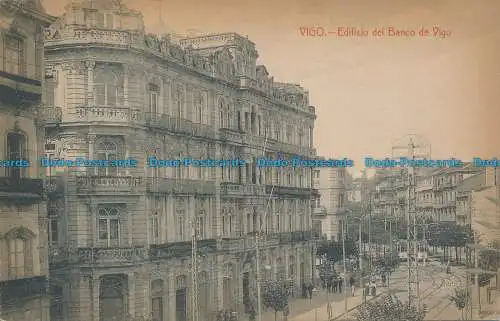 R038938 Vigo. Gebäude der Bank von Vigo. J. Buceta. B. Hopkins