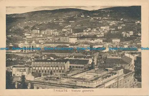 R037639 Triest. Allgemeine Ansicht. Edgardo Canarutto. B. Hopkins