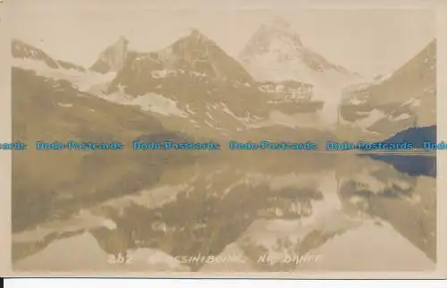 R037682 Mt Assiniboine. Nr. Banff. Byron Harmon. B. Hopkins