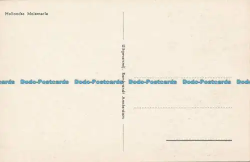 R038321 Hollandse Molenserie