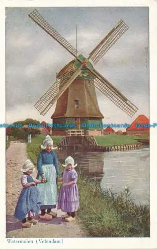 R038327 Wassermolen. Volendam. 1955