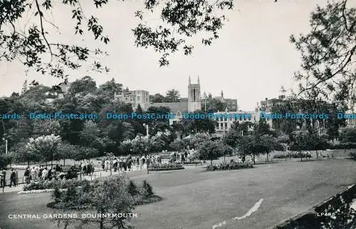 R039009 Central Gardens. Bournemouth. Lansdowne Publishing Co. RP