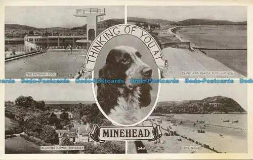 R037703 Denken Sie an Sie bei Minehead. Multi-View. 1950