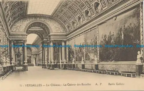 R038347 Versailles. Battle Gallery. A. Papeghin. Nr. 5