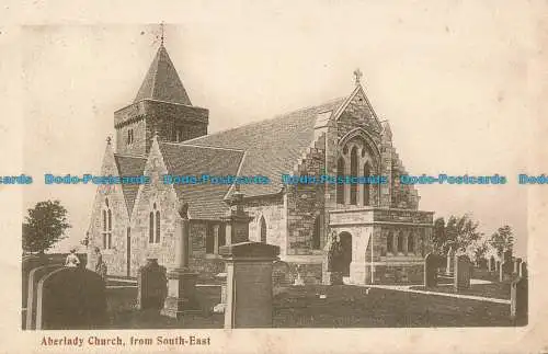 R039021 Aberlady Church aus SE. G.W.W. 1905