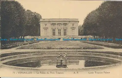 R038361 Versailles. Little Trianon Palace. A. Papeghin. Nr. 75