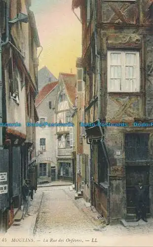 R037733 Mühlen. Die Rue des Orfevres. LL. Nr. 45