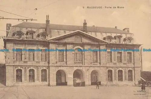 R037737 Maubeuge. Porte de Mons. 1930