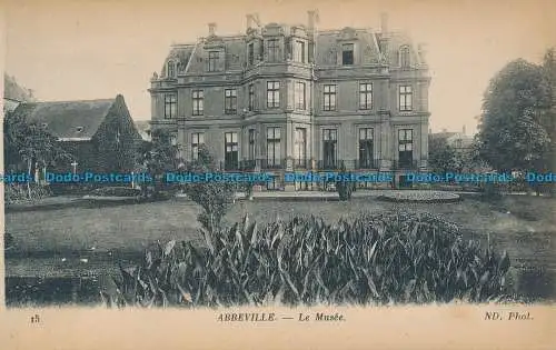 R038373 Abbeville. Die Museen. Neurdein. Nr. 15