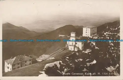 R038379 Großzügiger Berg Kulm alt. M. 1704 s m. Alfredo Finzi