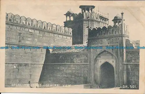 R037752 Delhi. Das Fort General View. D. Makropolo. B. Hopkins