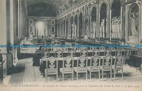 R038406 Schloss Versailles. Die Amenagee Eisgalerie zur Signatur d