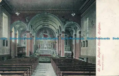 R039081 St. John Baptist Church. Brighton. Morgans Bibliothek. 1914