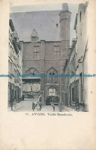 R038439 Antwerpen. Alte Metzgerei