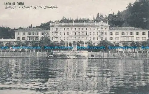 R038443 Comer See. Bellagio. Grand Hotel Bellagio