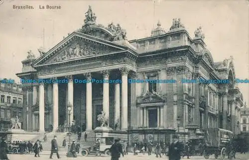 R039475 Brüssel. Die Börse. 1910