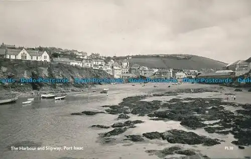 R039481 The Harbour and Slipway. Port Isaac