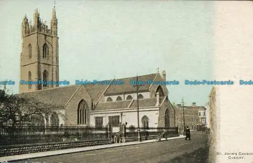 R039491 St. Johns Kirche. Cardiff