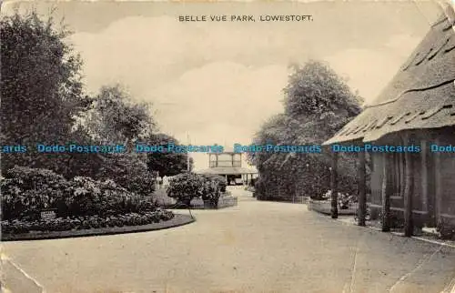 R039501 Belle Vue Park. Lowestoft. Die Pixie. 1908