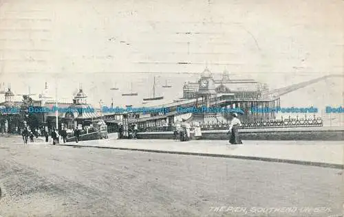 R039150 The Pier. Southend on Sea. 1908