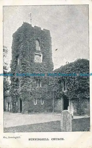 R039207 Sunninghill Church. 1905