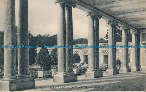 R038587 Versailles. Das große Trianon. Der Peristyl. LL. Nr. 483. B. Hopkins