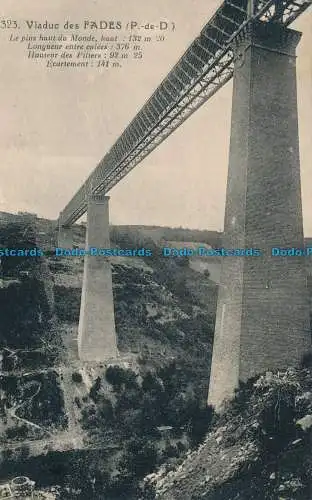 R039644 Viadukt des Fades. G. Chaumont. 1931