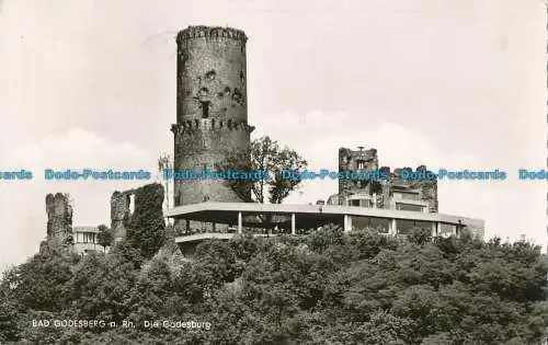 R039369 Bad Godesberg a. Rh. Die Godesberg. F.G. Zeitz. 1965