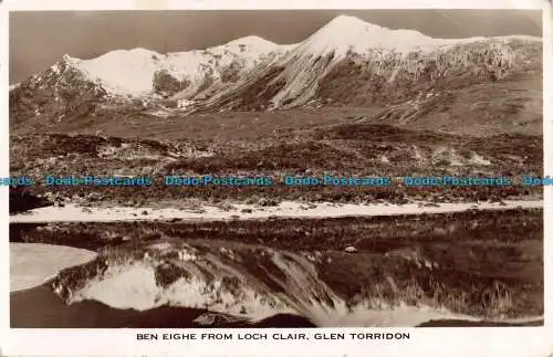 R039747 Ben Eighe von Loch Clair. Glen Torridon. 1958. RP