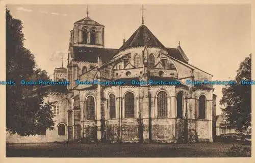 R039395 Kirche von Vezelay. L Apsis. Henri Basuyau