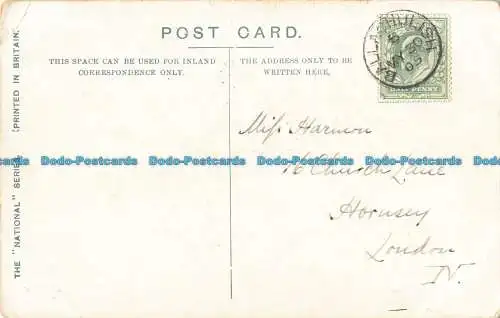 R039802 Bannockburn von Gillies Hill. The National. 1905