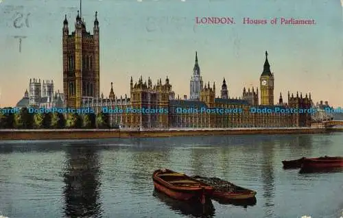 R039844 London. Häuser des Parlaments. 1926