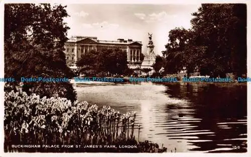 R040798 Buckingham Palace aus St. James Park. London. Nr. 156. RP