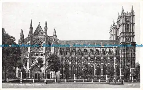 R040799 Westminster Abbey. London. Valentinstag. Silber