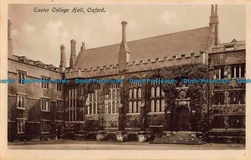 R039927 Exeter College Hall. Oxford