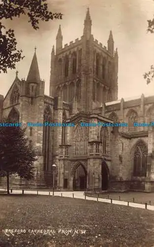 R040041 Hereford Cathedral aus N.W.W.A. Rufen Sie an. Cambria. 1938