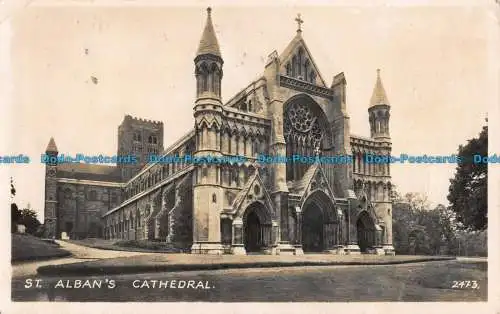 R040983 St. Albans Kathedrale. W. Holloway. Nr. 2473. RP. 1953