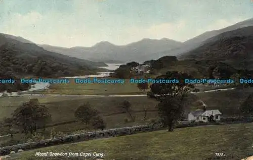 R041043 Mount Snowdon von Capel Curig. Spiegel