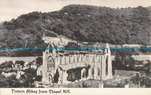 R041059 Tintern Abbey vom Chapel Hill. Harvey Barton