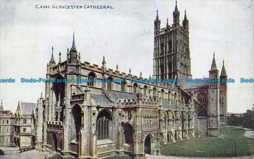 R040196 Gloucester Cathedral. Photochrom. Nr. C.4341