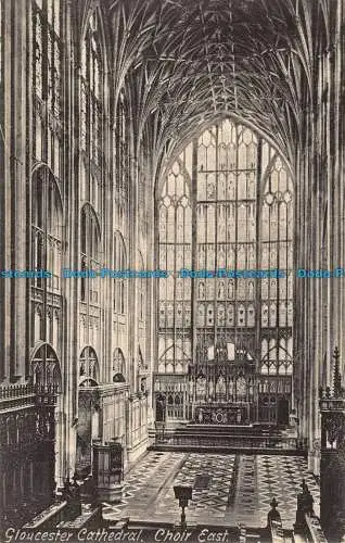 R040197 Gloucester Cathedral. Chor East. Frith