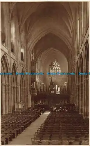 R040260 Kathedrale von Chester. Schiff Ost. Judges Ltd. Nr. 3785