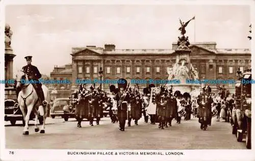 R040405 Buckingham Palace und Victoria Memorial. London. P.H. Boreham. Nr. 76. R