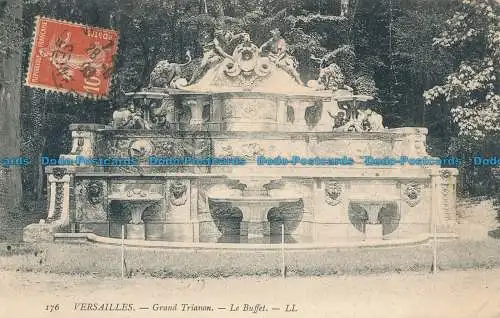 R040420 Versailles. Grand Trianon. Das Buffet. LL. Nr. 176