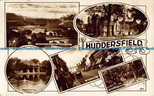 R040433 Huddersfield. Multi-View. Bamforth. RP. 1957