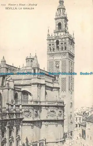 R075962 Hauser und Menet. Madrid. Sevilla. La Giralda