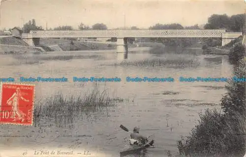 R084906 Die Brücke von Bonneuil. LL. Nr. 40