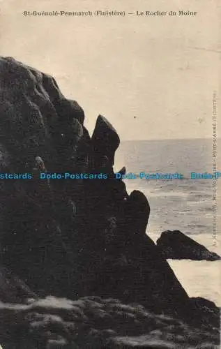 R085394 St. Guenole Penmarch. Der Felsen des Mönchs. 1926