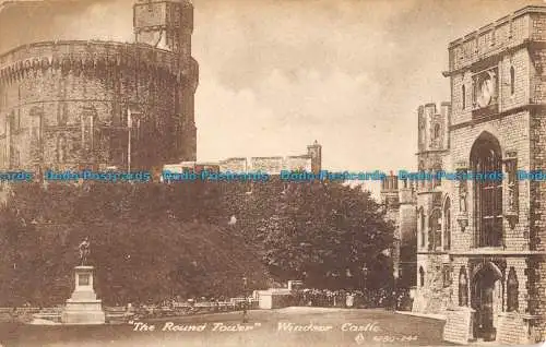 R085873 Der runde Turm. Windsor Castle. Windsor Serie. Britische Manufaktur